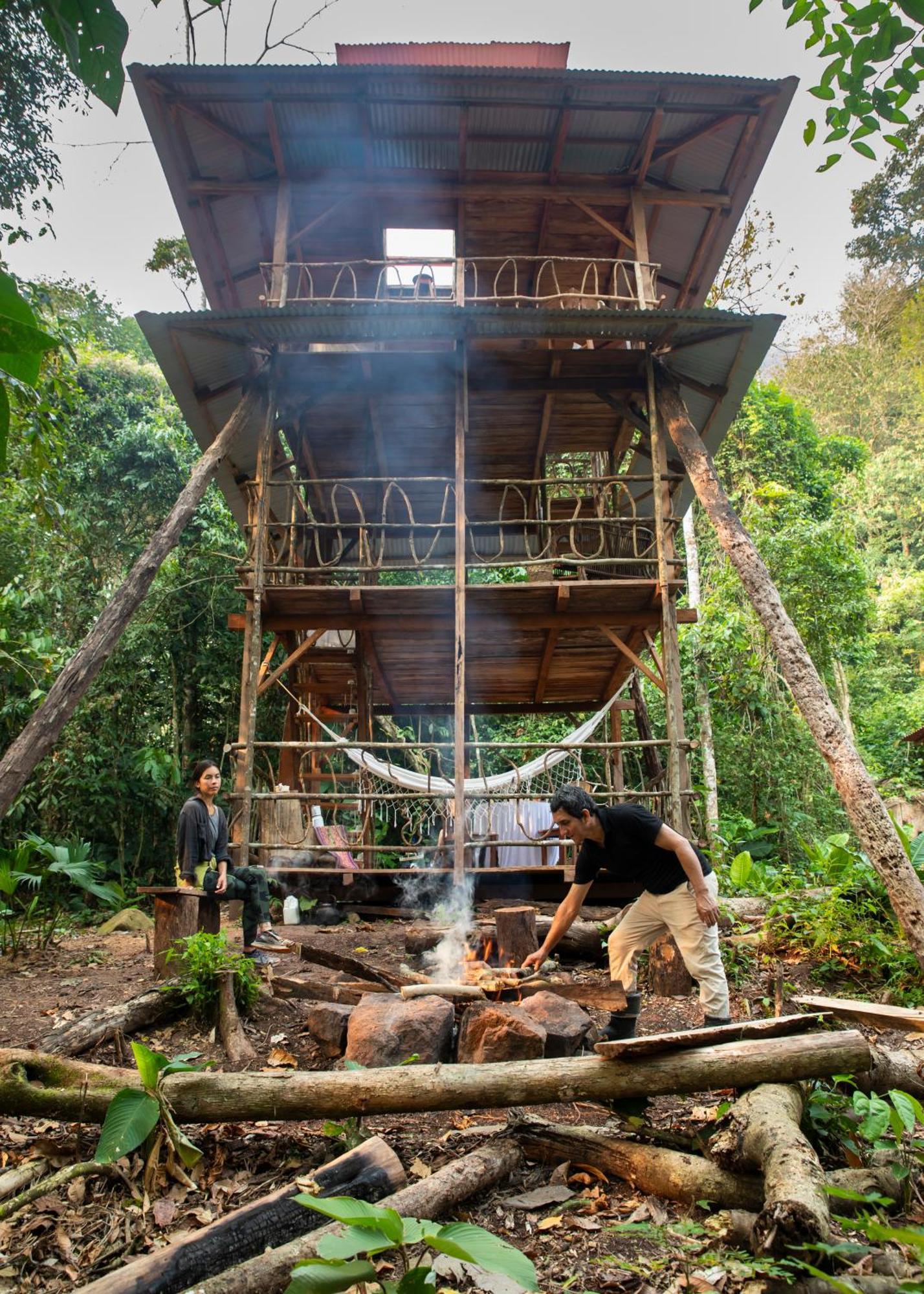 Bosque Guardian Lodge Tarapoto Buitenkant foto